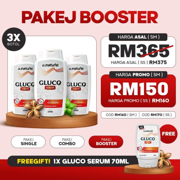 Pakej Booster 3 Botol Serum